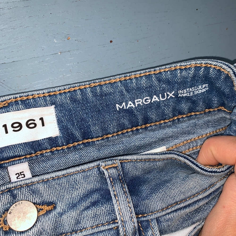 DL 1961 Margaux Instasculpt ankle skinny jeans - Picture 2 of 3